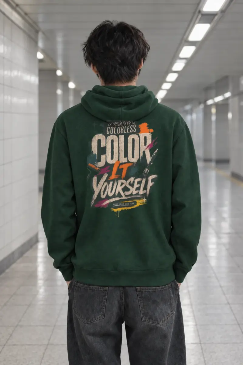 "Color Yourself" Heavy Blend Unisex Pullover Hoodie