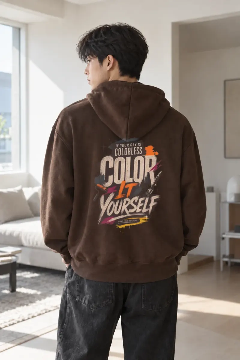“Color Yourself” Heavy Blend Unisex Pullover Hoodie | Gildan 18500