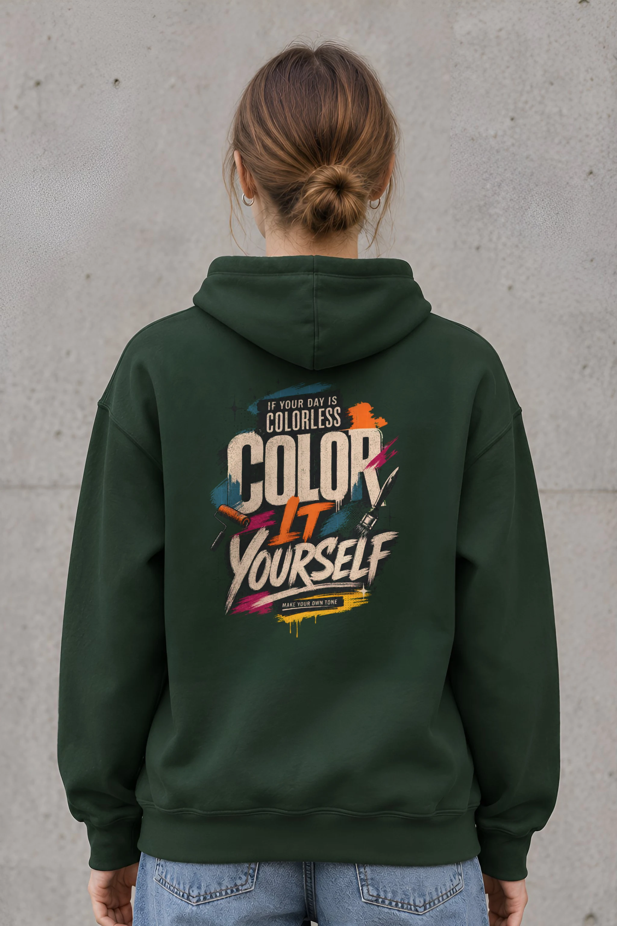 "Color Yourself" 1 Pullover Hoodie