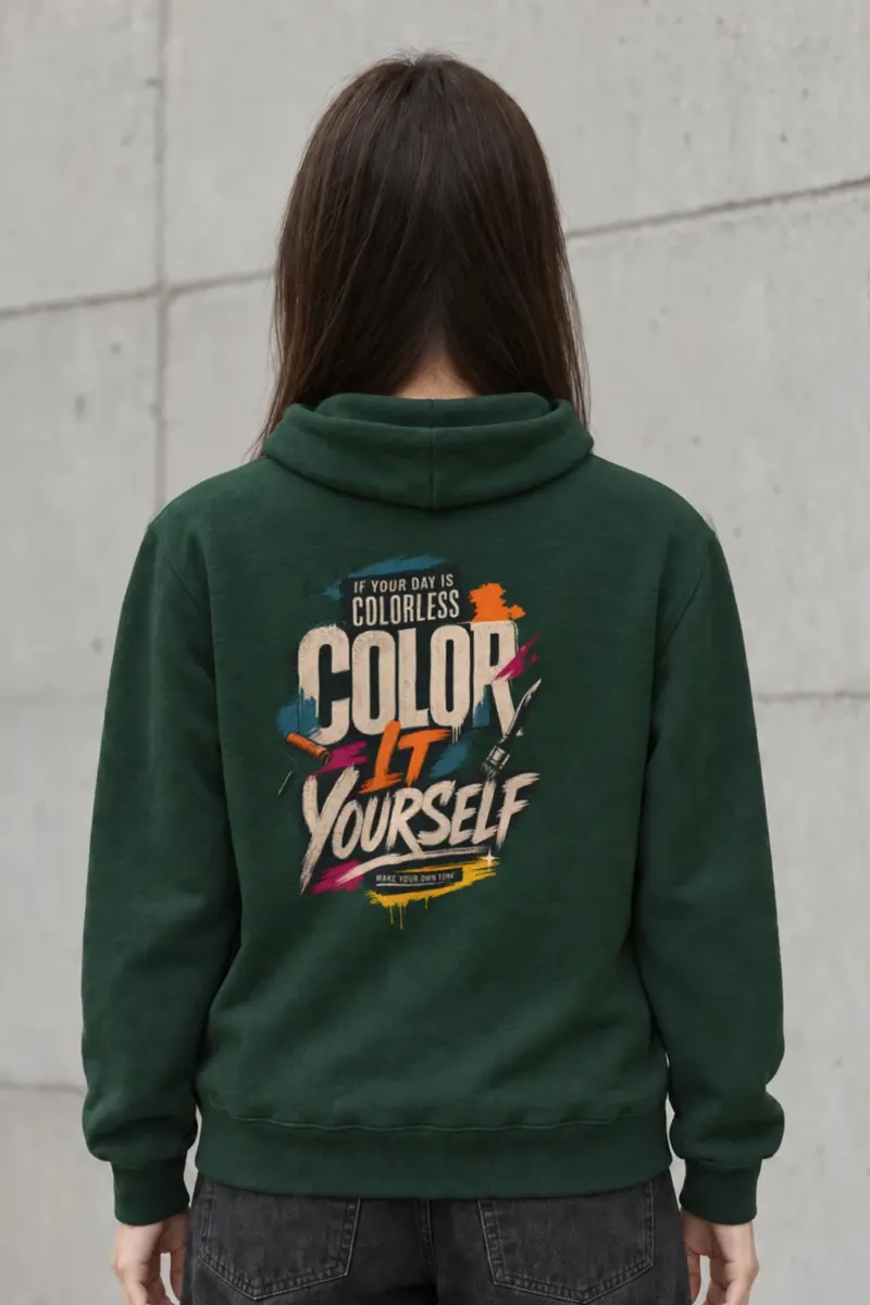 "Color Yourself" Heavy Blend Unisex Pullover Hoodie