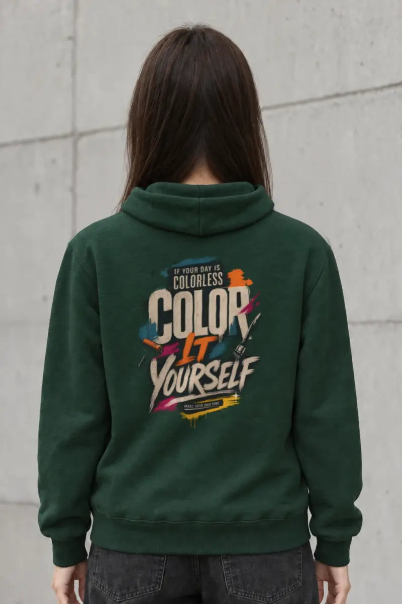 "Color Yourself" Heavy Blend Unisex Pullover Hoodie