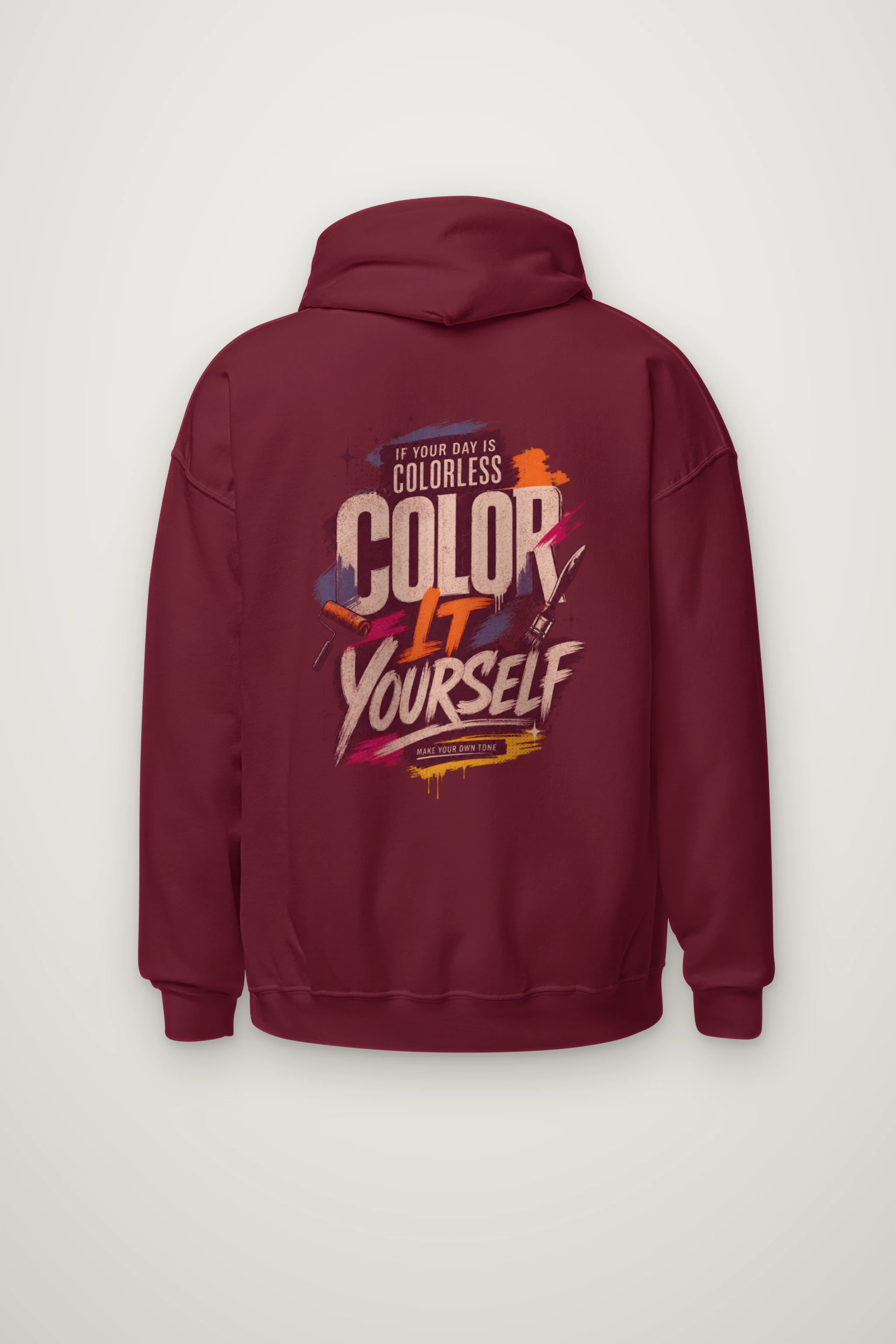 "Color Yourself" Heavy Blend Unisex Pullover Hoodie