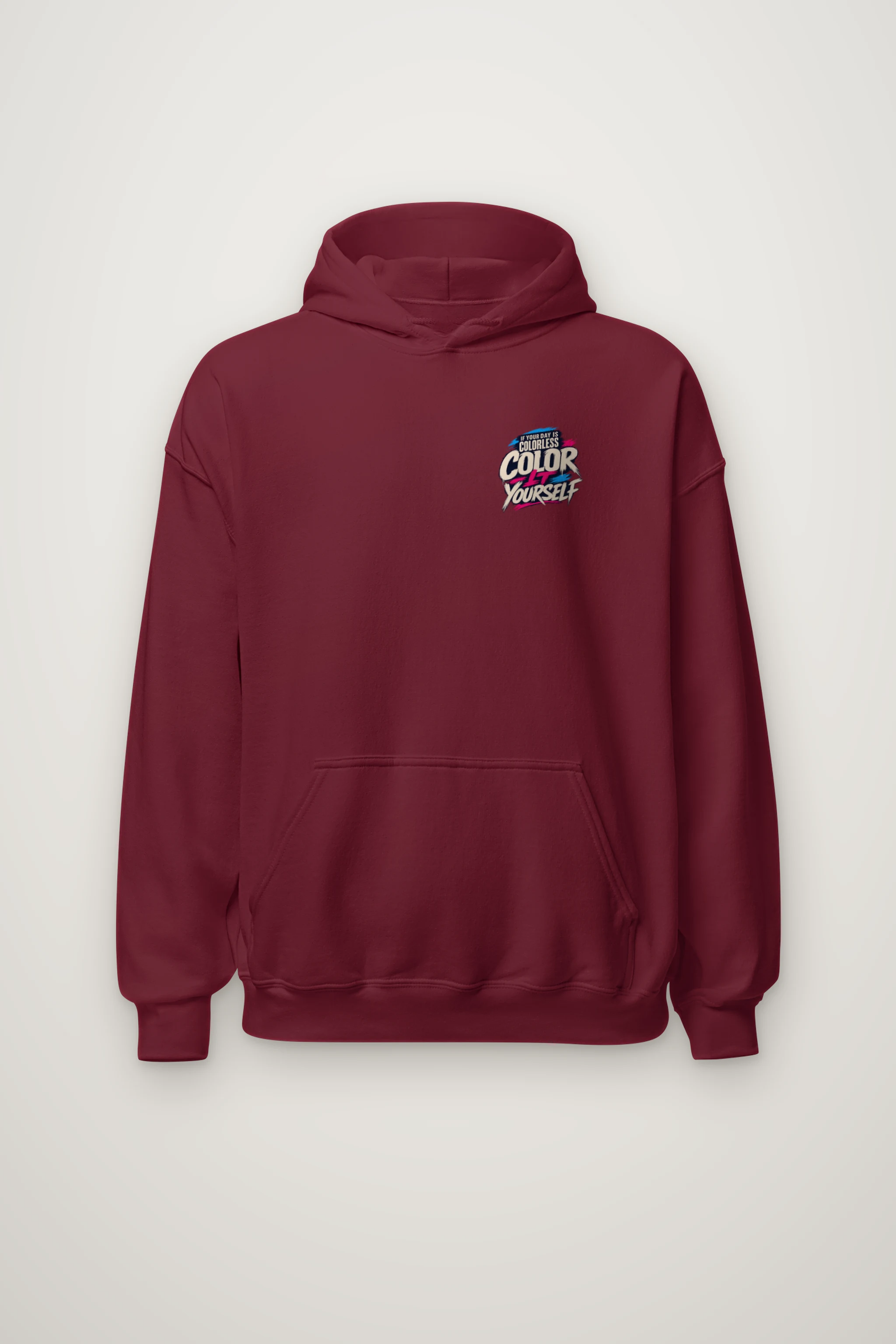 "Color Yourself" Heavy Blend Unisex Pullover Hoodie