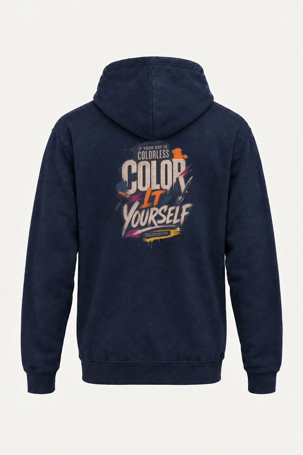 "Color Yourself" Heavy Blend Unisex Pullover Hoodie | Gildan 18500