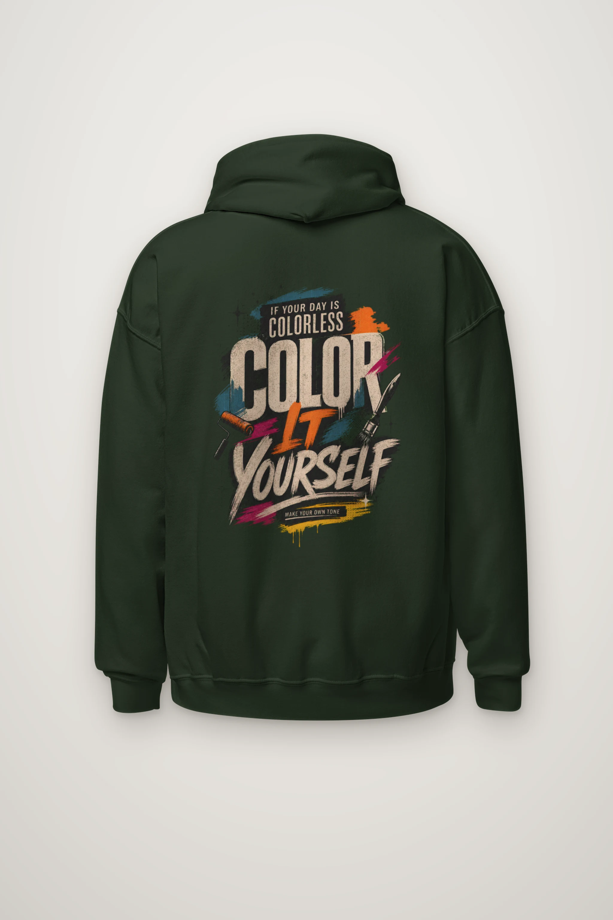 "Color Yourself" Heavy Blend Unisex Pullover Hoodie