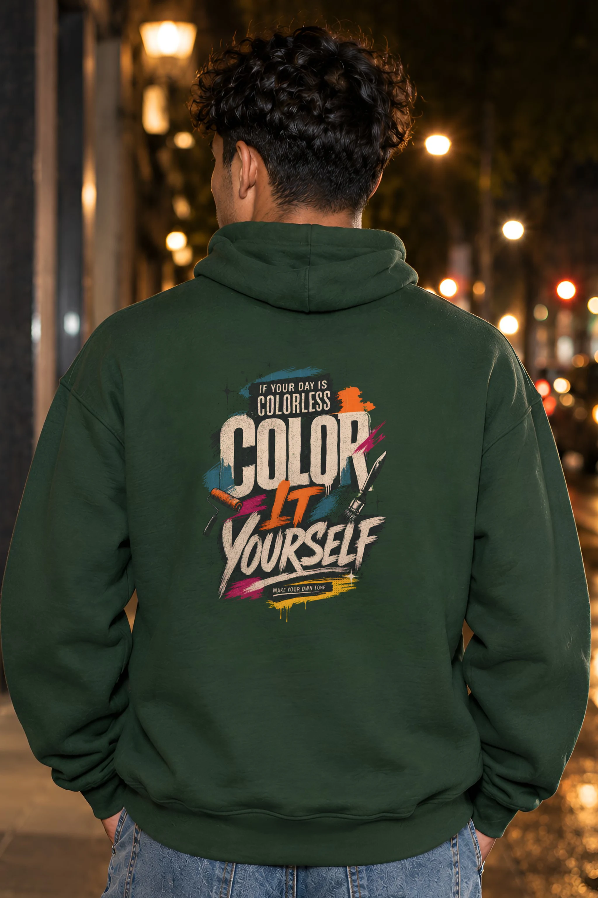 "Color Yourself" Heavy Blend Unisex Pullover Hoodie