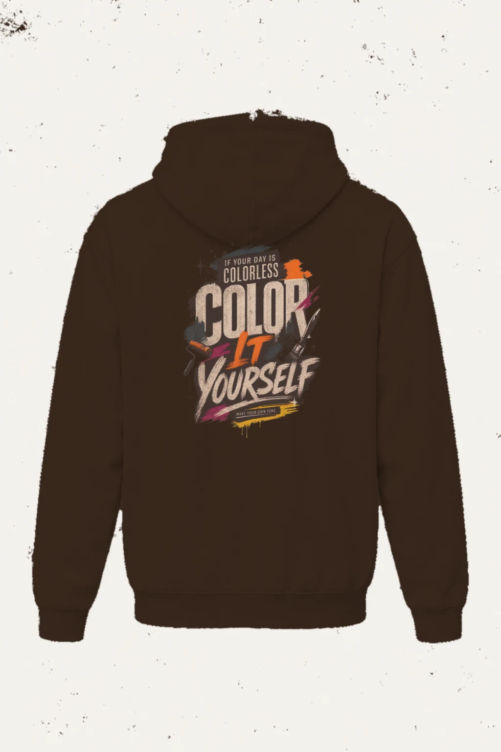 "Color Yourself" Heavy Blend Unisex Pullover Hoodie | Gildan 18500