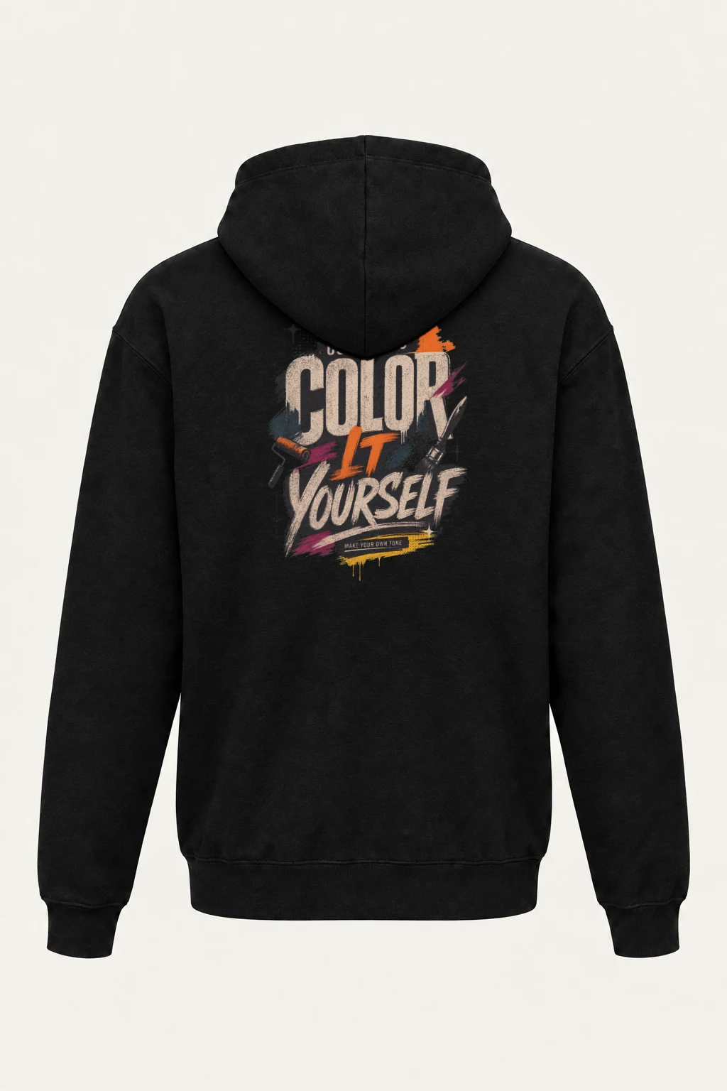 "Color Yourself" Heavy Blend Unisex Pullover Hoodie | Gildan 18500