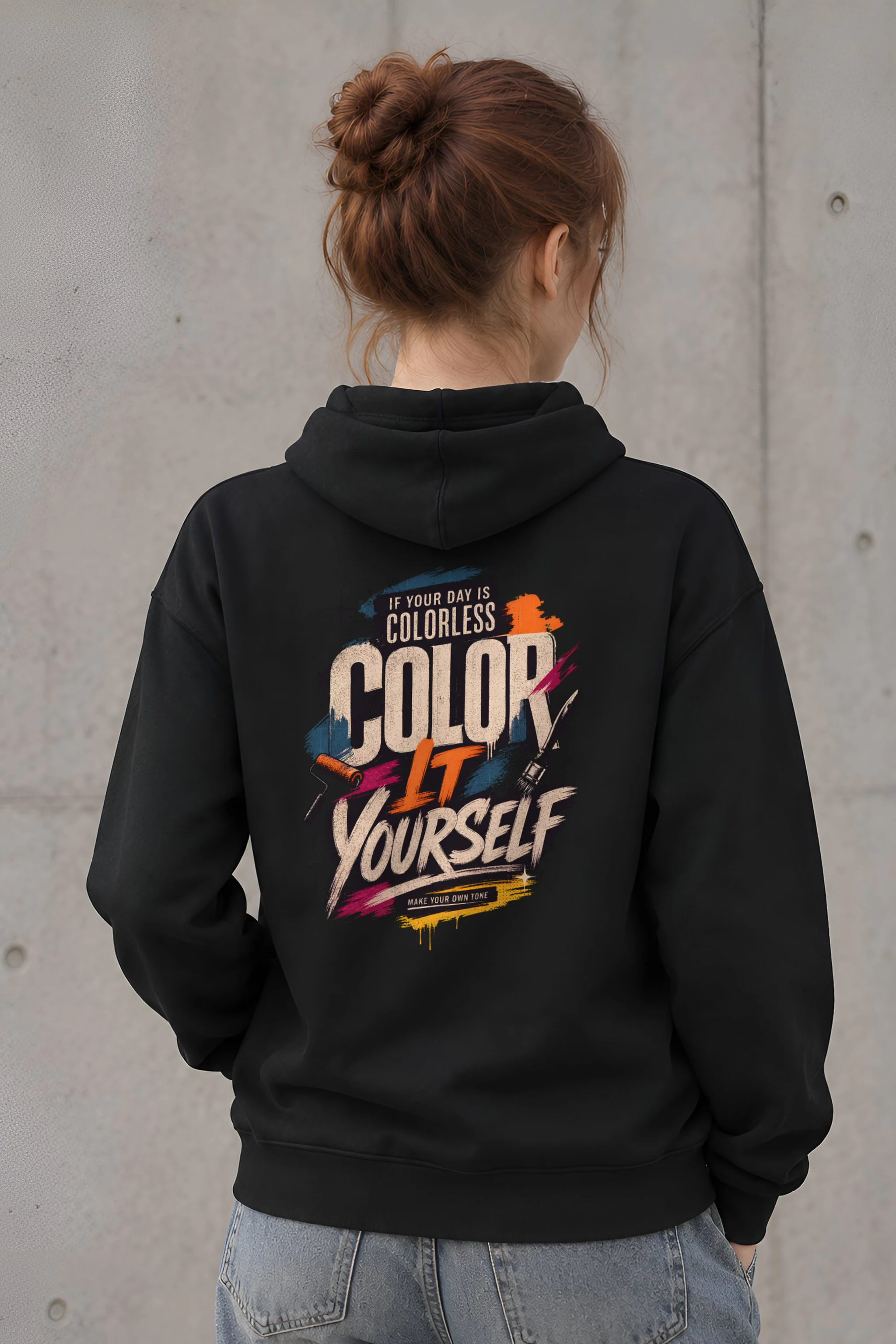 "Color Yourself" Heavy Blend Unisex Pullover Hoodie