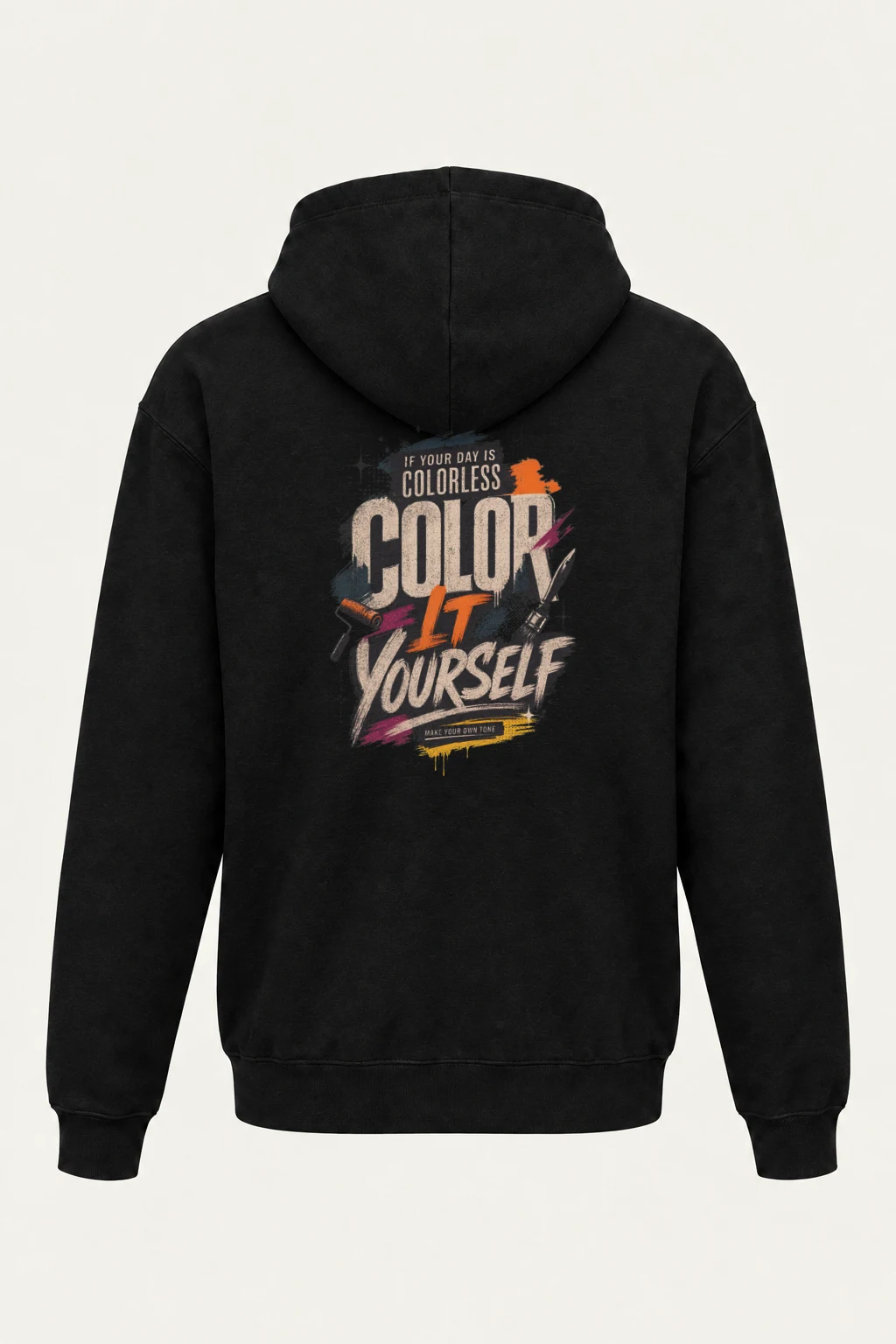 "Color Yourself" Heavy Blend Unisex Pullover Hoodie | Gildan 18500
