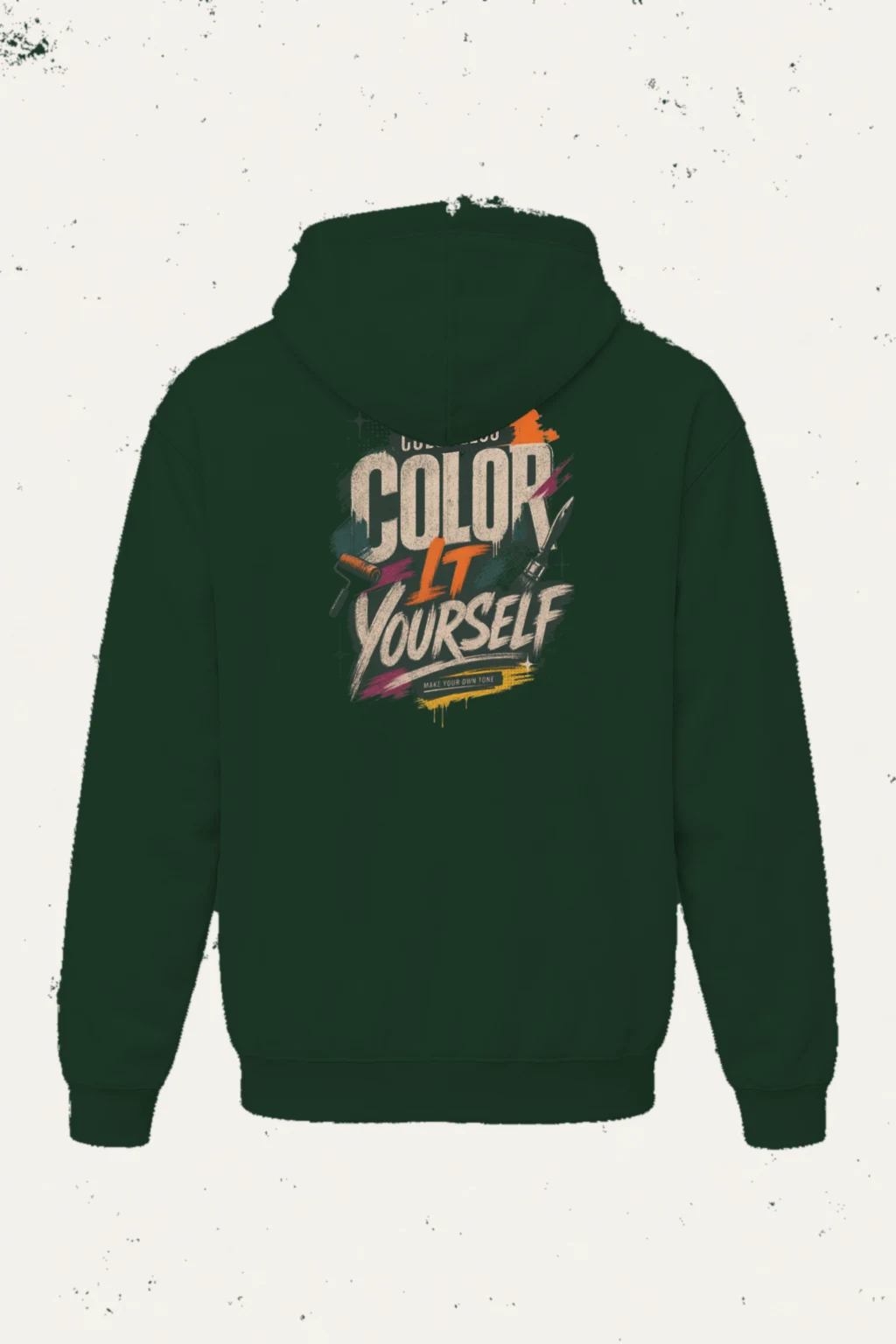 "Color Yourself" Heavy Blend Unisex Pullover Hoodie | Gildan 18500