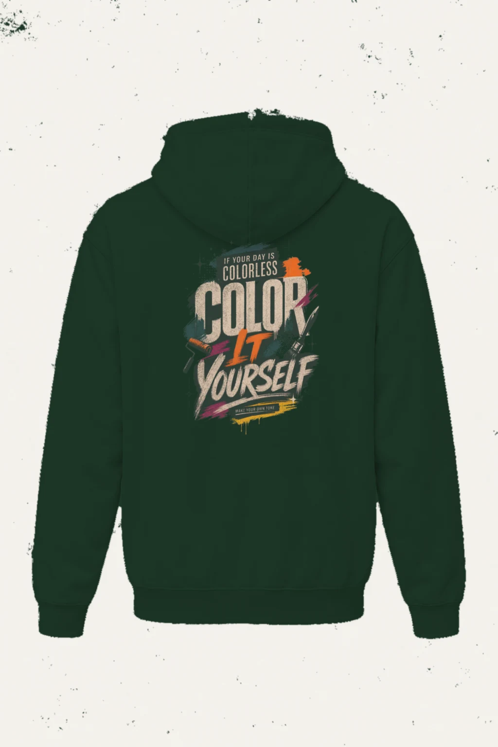 "Color Yourself" Heavy Blend Unisex Pullover Hoodie | Gildan 18500