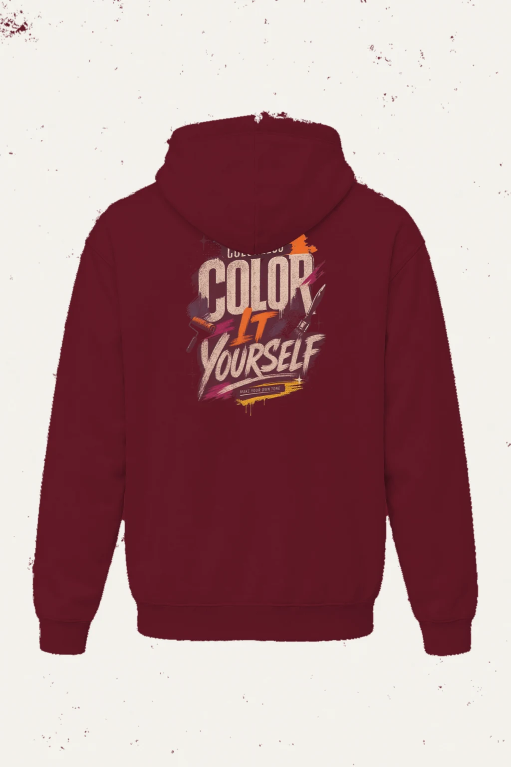 "Color Yourself" Heavy Blend Unisex Pullover Hoodie | Gildan 18500