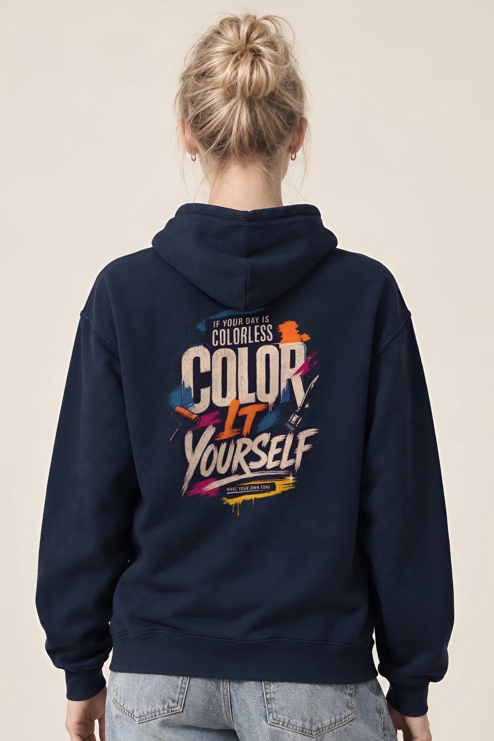 "Color Yourself" Heavy Blend Unisex Pullover Hoodie