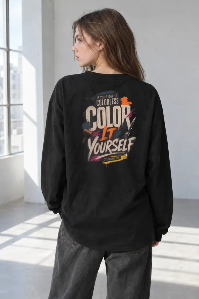 “Color Yourself” Unisex Longsleeve T-shirt | Gildan 2400