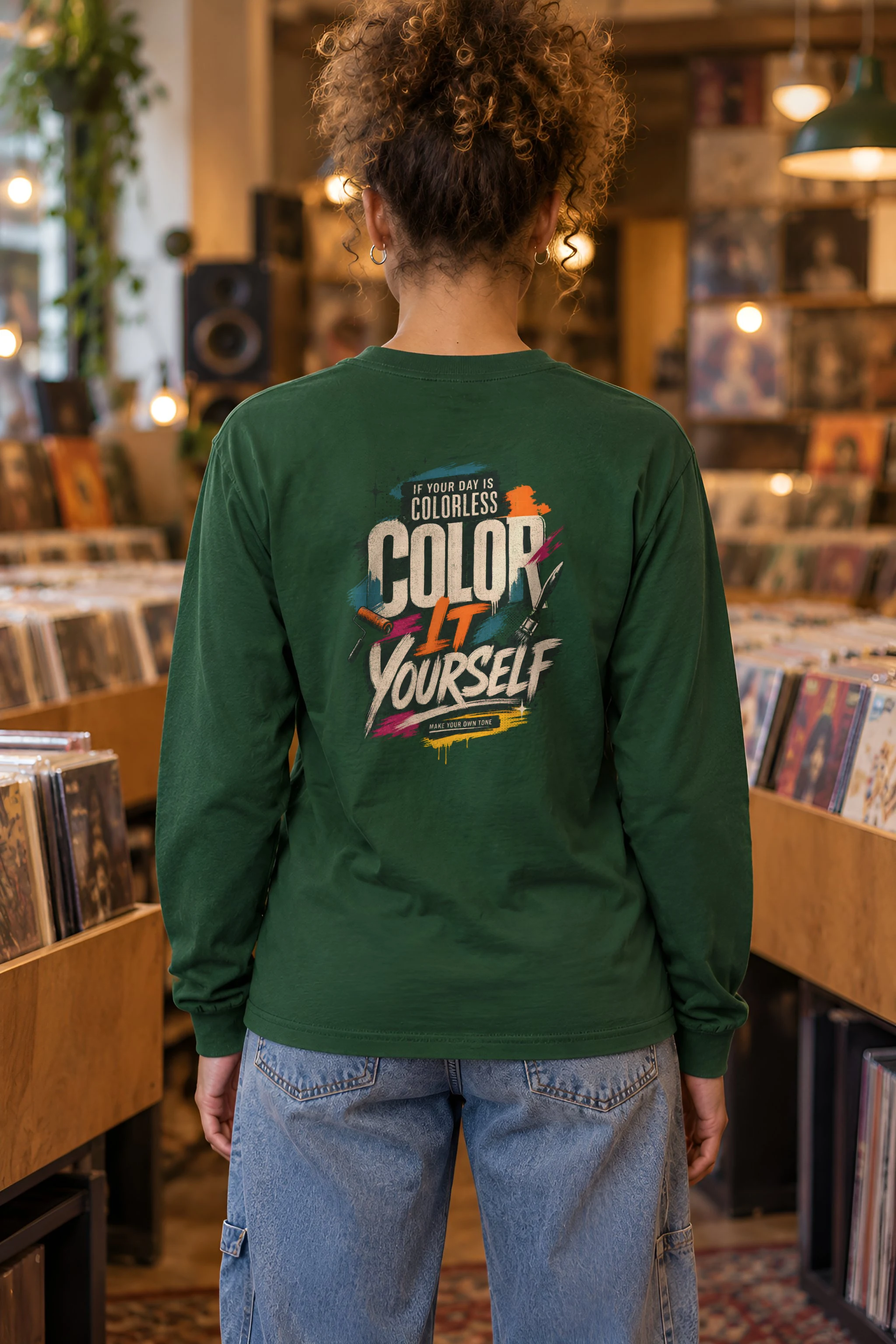 "Color Yourself" Unisex Longsleeve T-shirt