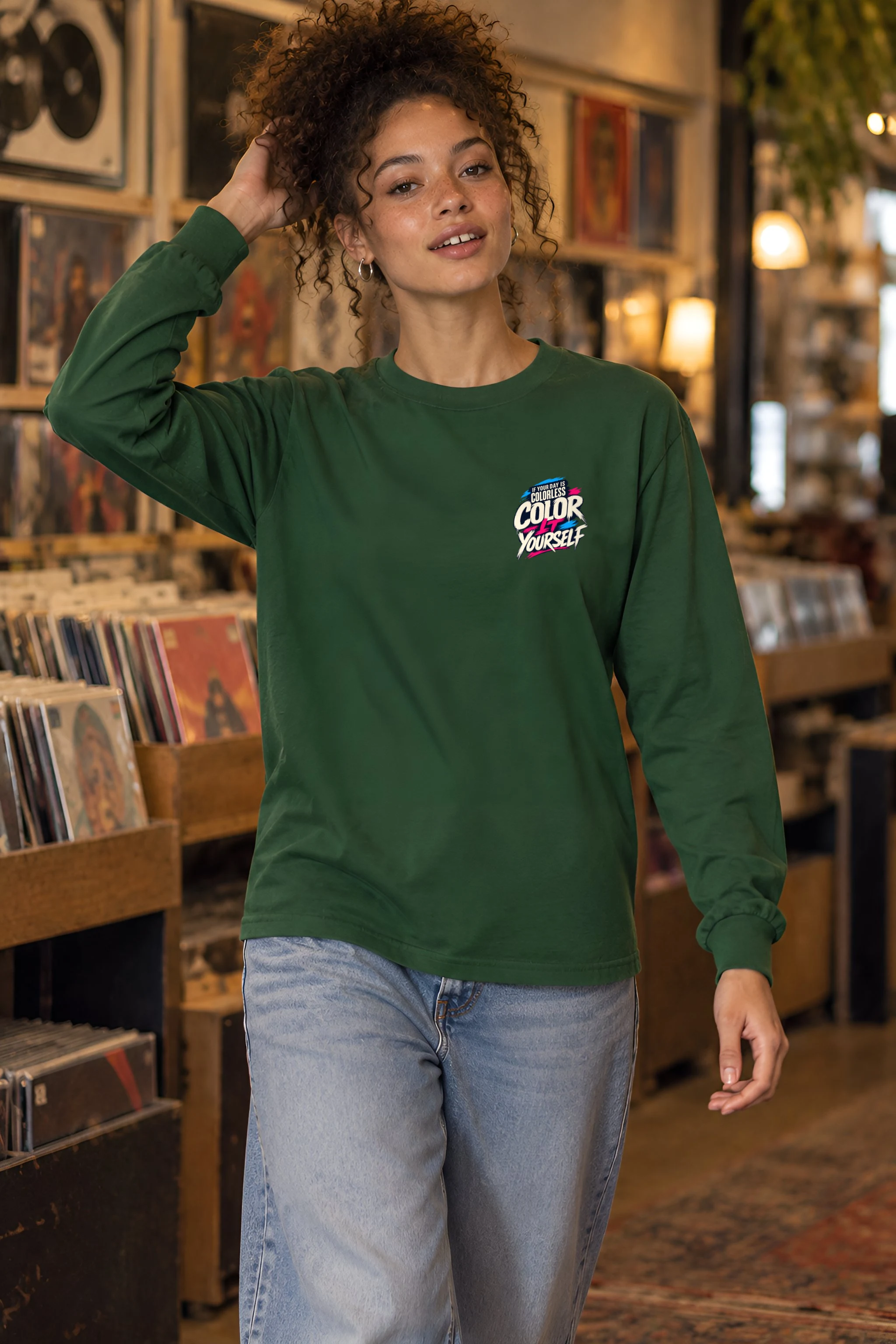 "Color Yourself" Unisex Longsleeve T-shirt