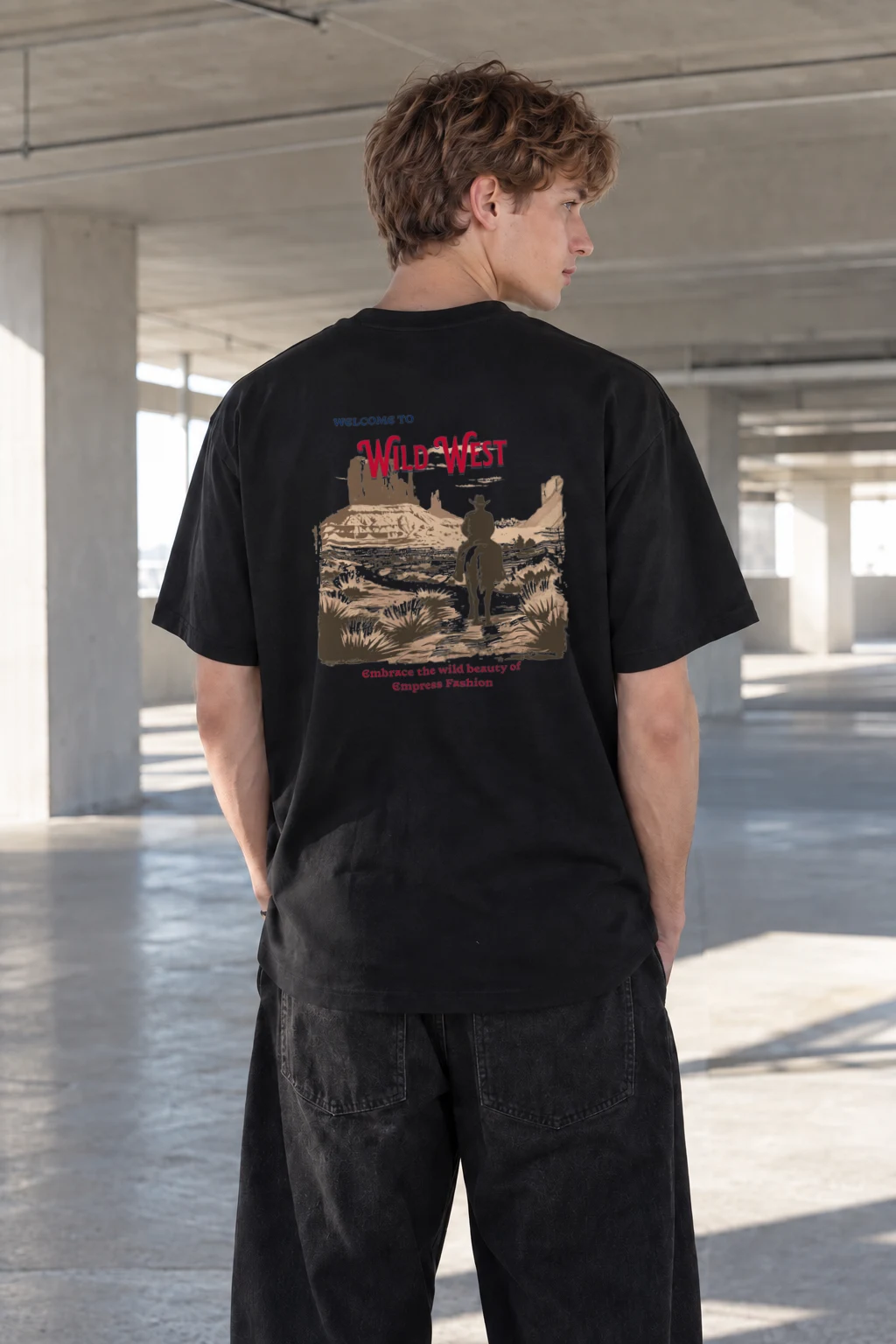 "Colorado Wild West" Heavyweight Unisex Crewneck T-shirt | Gildan 5000