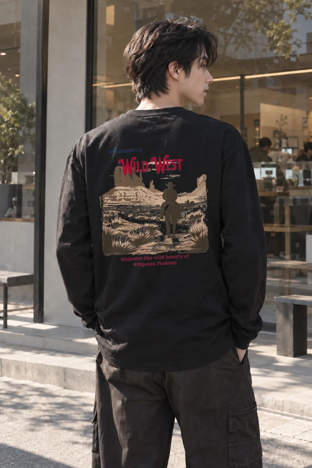 "Colorado Wild West" Unisex Longsleeve T-shirt | Gildan 2400