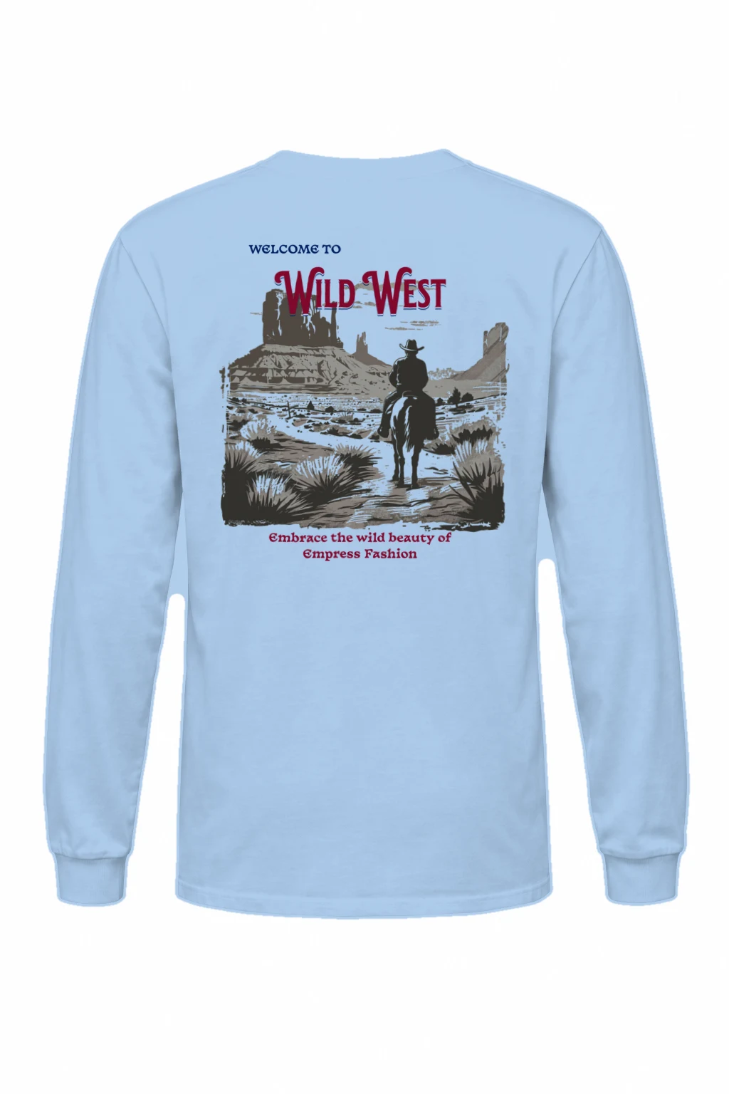 "Colorado Wild West" Unisex Longsleeve T-shirt | Gildan 2400