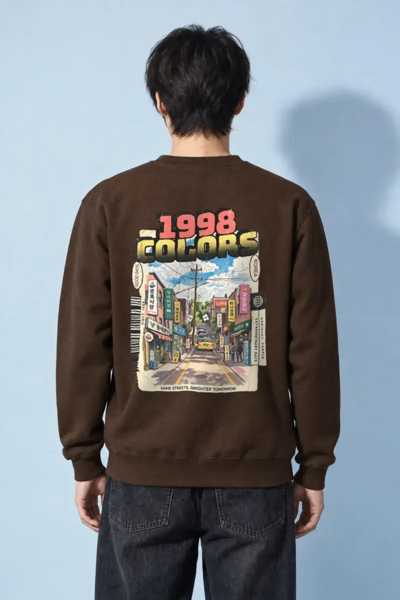 "Colors Good Days" Heavy Blend Unisex Crewneck Sweatshirt