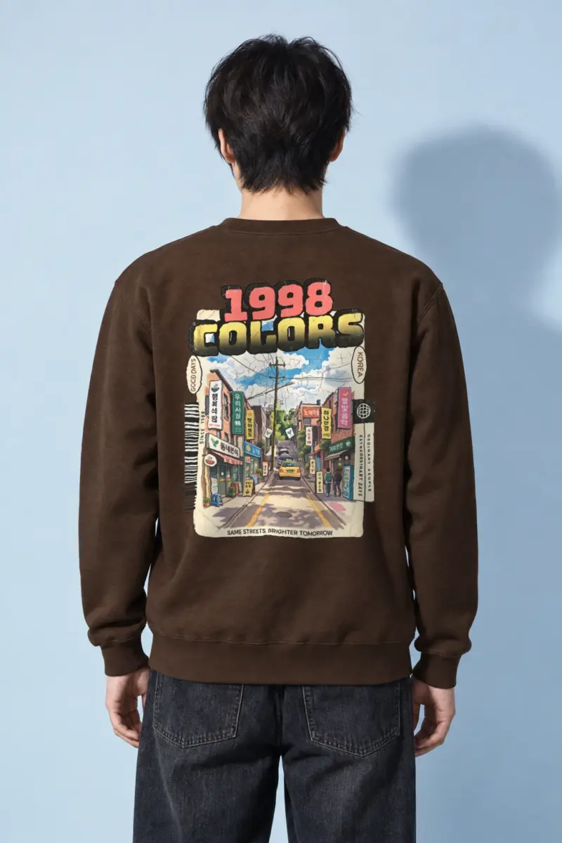 "Colors Good Days" Heavy Blend Unisex Crewneck Sweatshirt