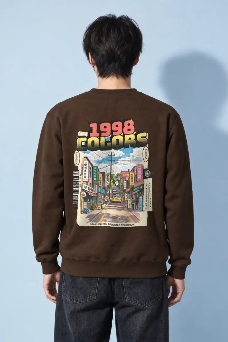 "Colors Good Days" Heavy Blend Unisex Crewneck Sweatshirt