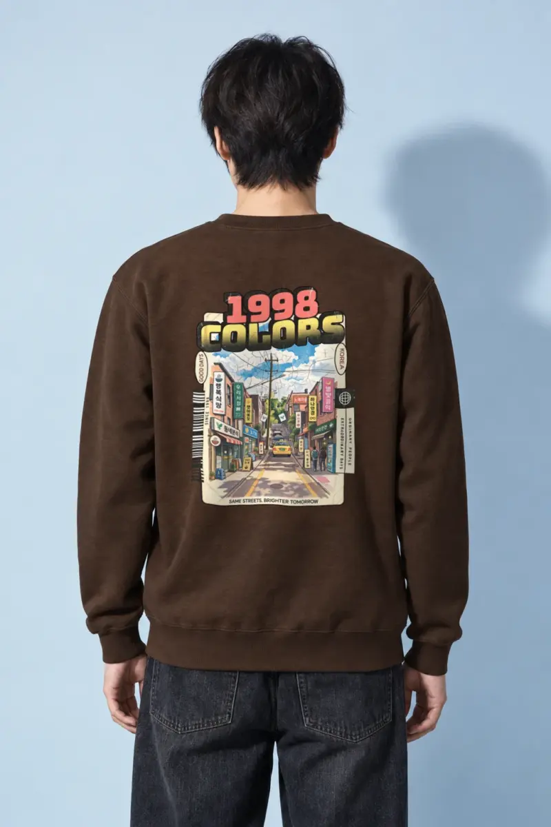 "Colors Good Days" Heavy Blend Unisex Crewneck Sweatshirt