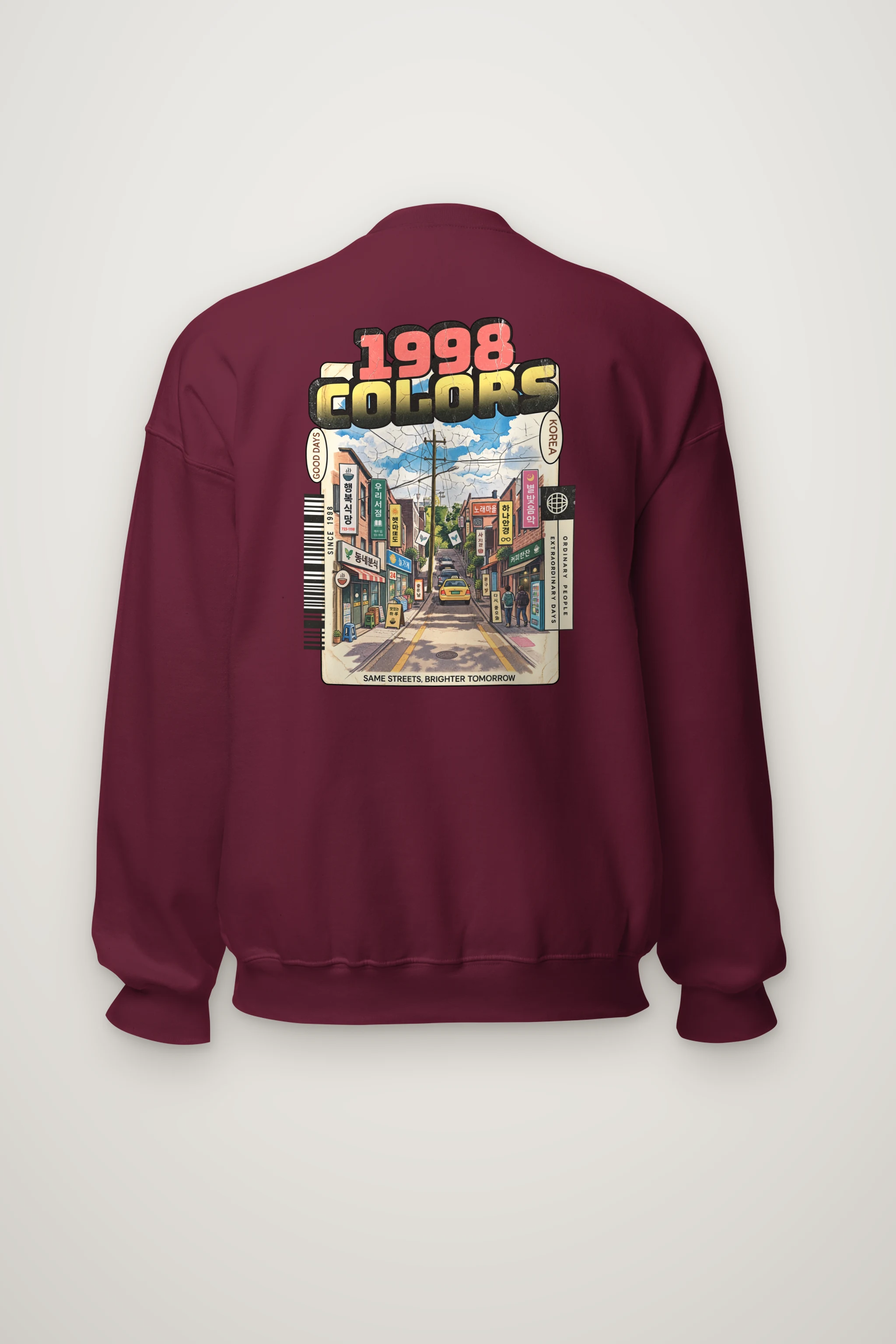 "Colors Good Days" Heavy Blend Unisex Crewneck Sweatshirt