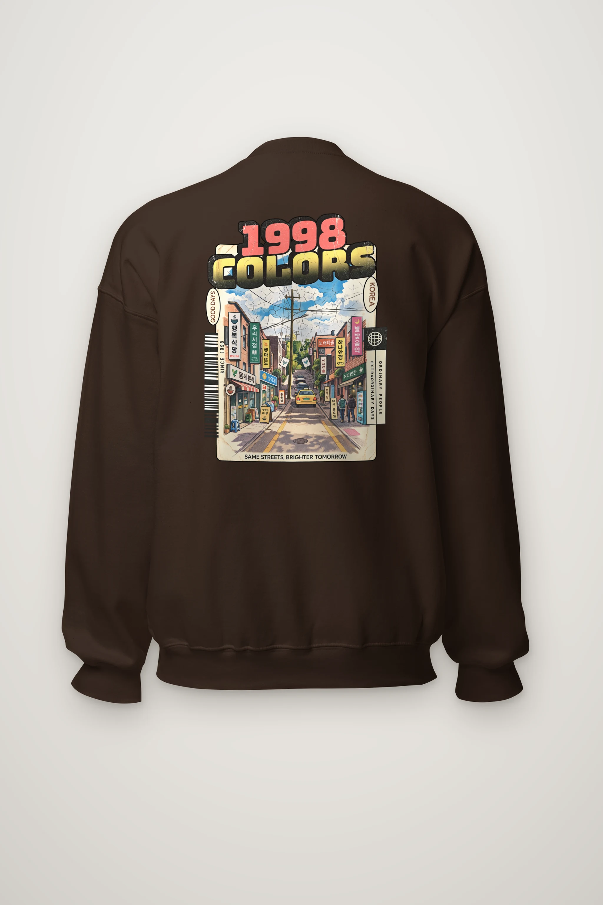 "Colors Good Days" Heavy Blend Unisex Crewneck Sweatshirt