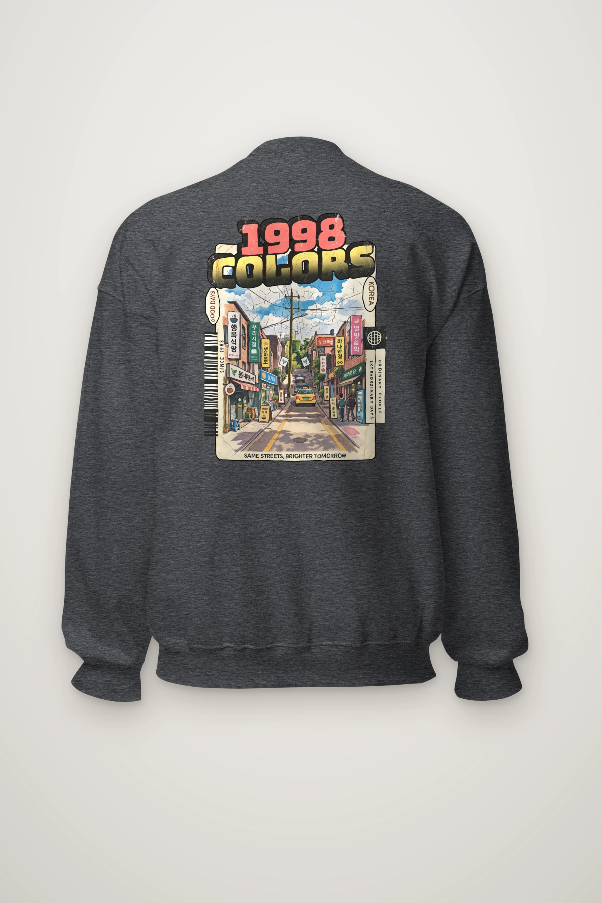 "Colors Good Days" Heavy Blend Unisex Crewneck Sweatshirt