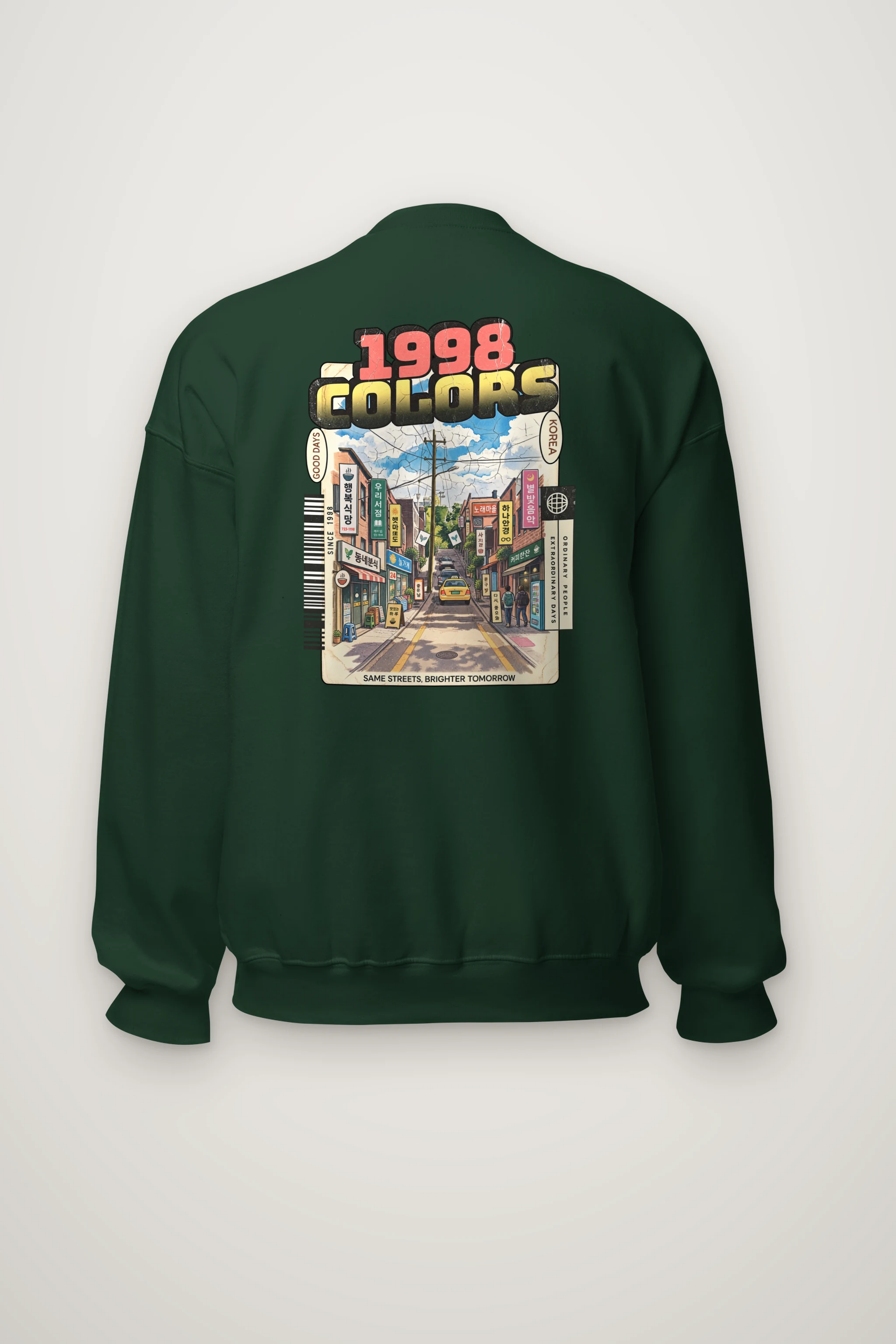 "Colors Good Days" Heavy Blend Unisex Crewneck Sweatshirt