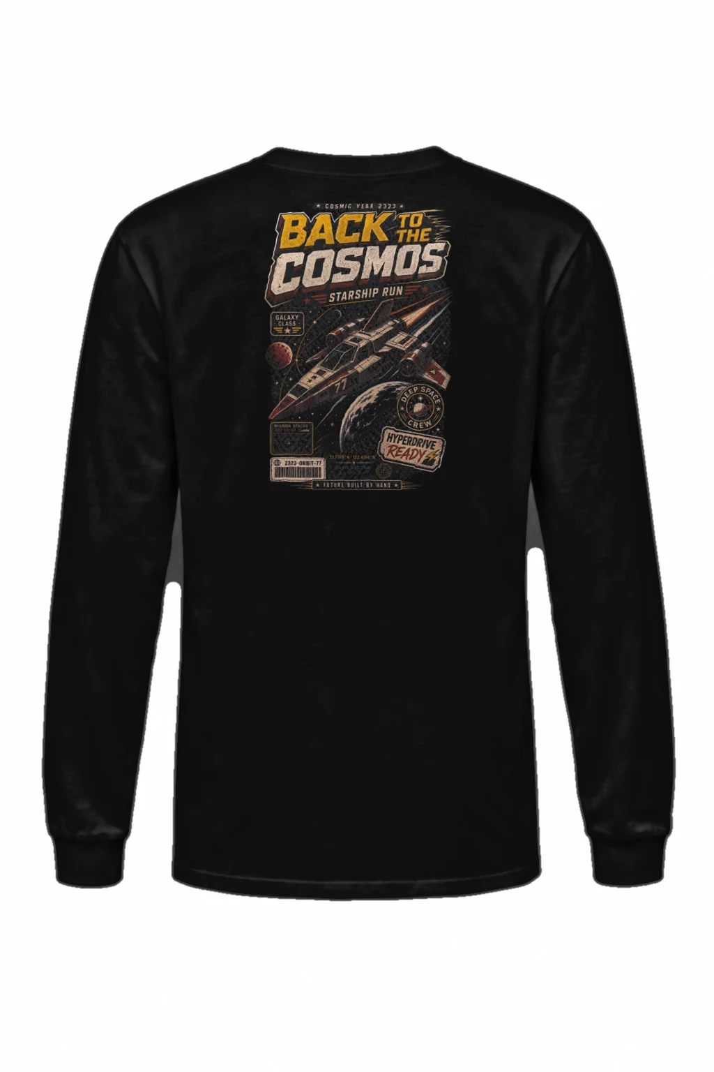 "Comet Time Machine" Unisex Longsleeve T-shirt | Gildan 2400