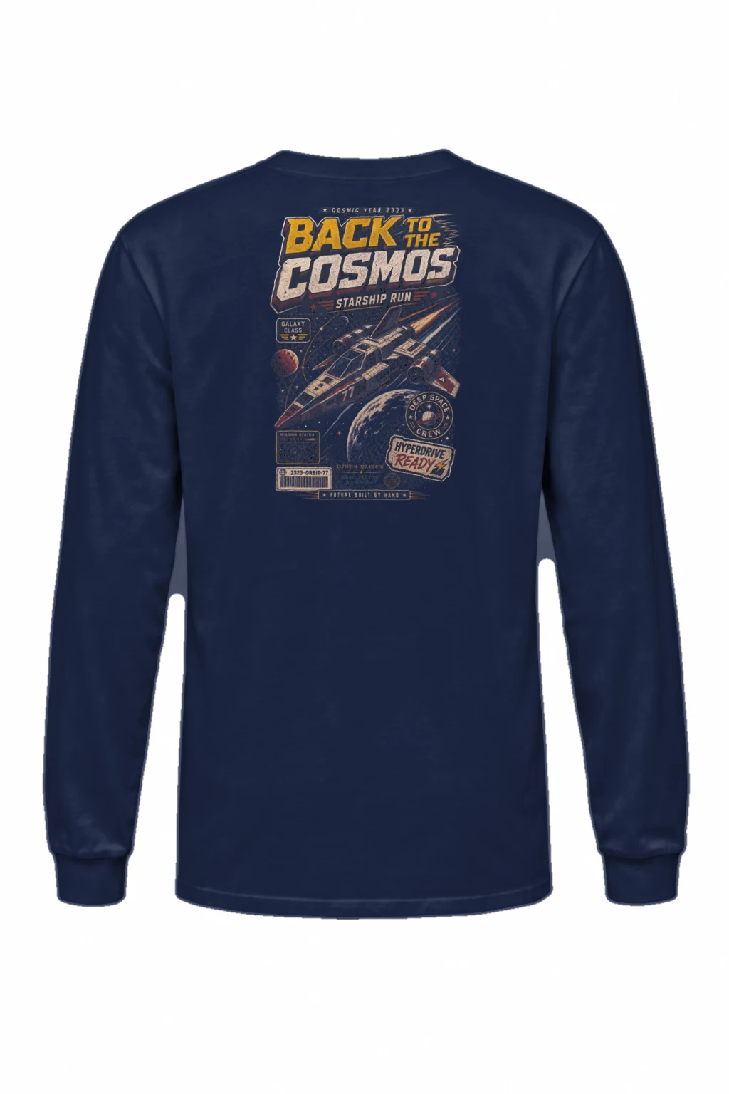"Comet Time Machine" Unisex Longsleeve T-shirt | Gildan 2400