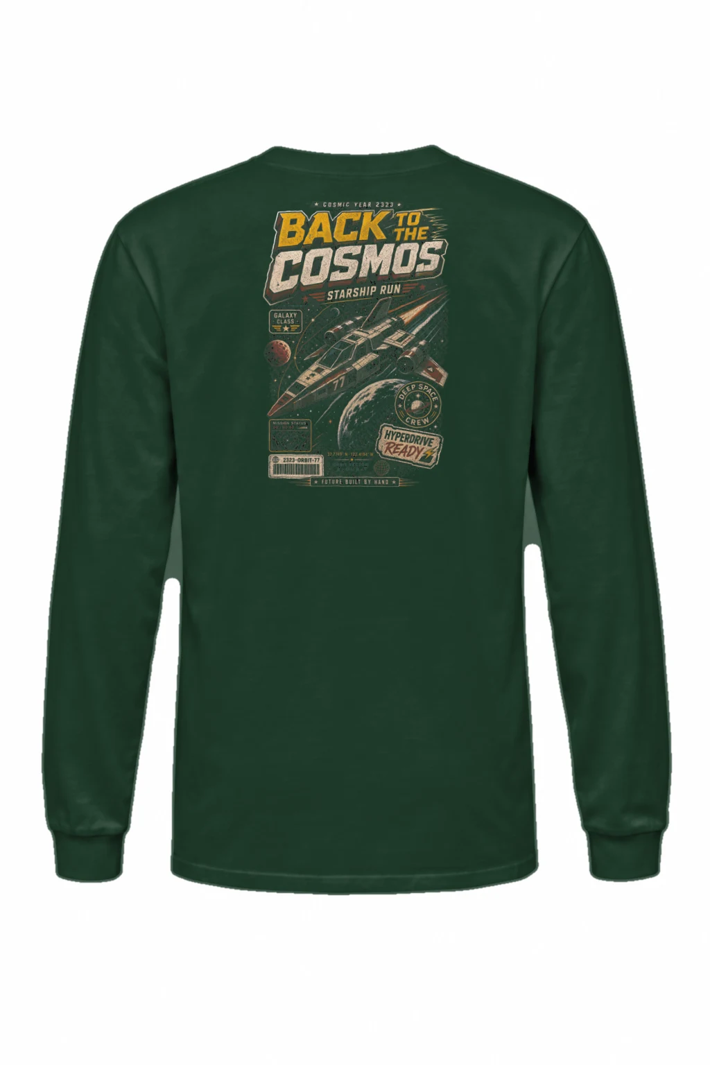 "Comet Time Machine" Unisex Longsleeve T-shirt | Gildan 2400
