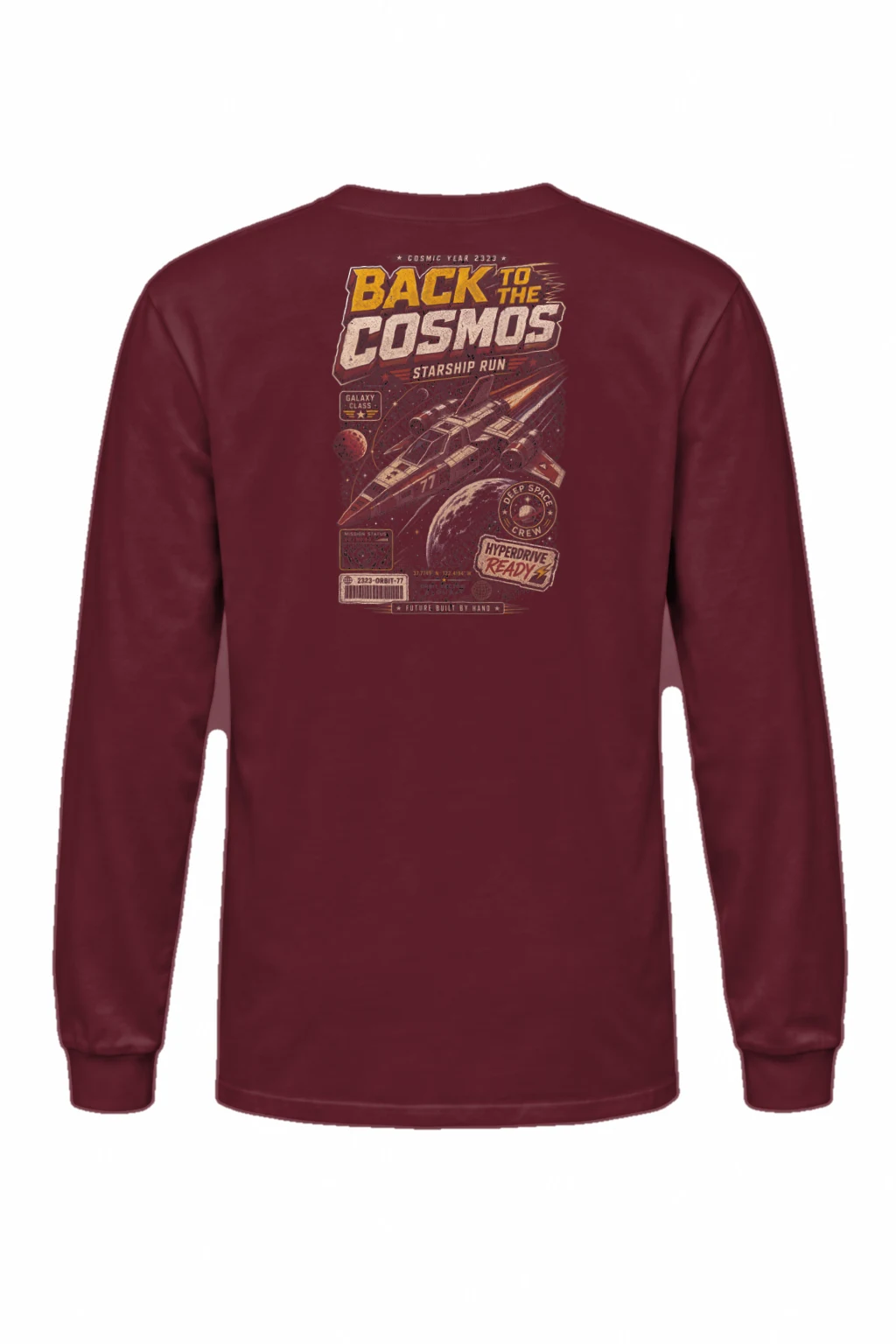 "Comet Time Machine" Unisex Longsleeve T-shirt | Gildan 2400