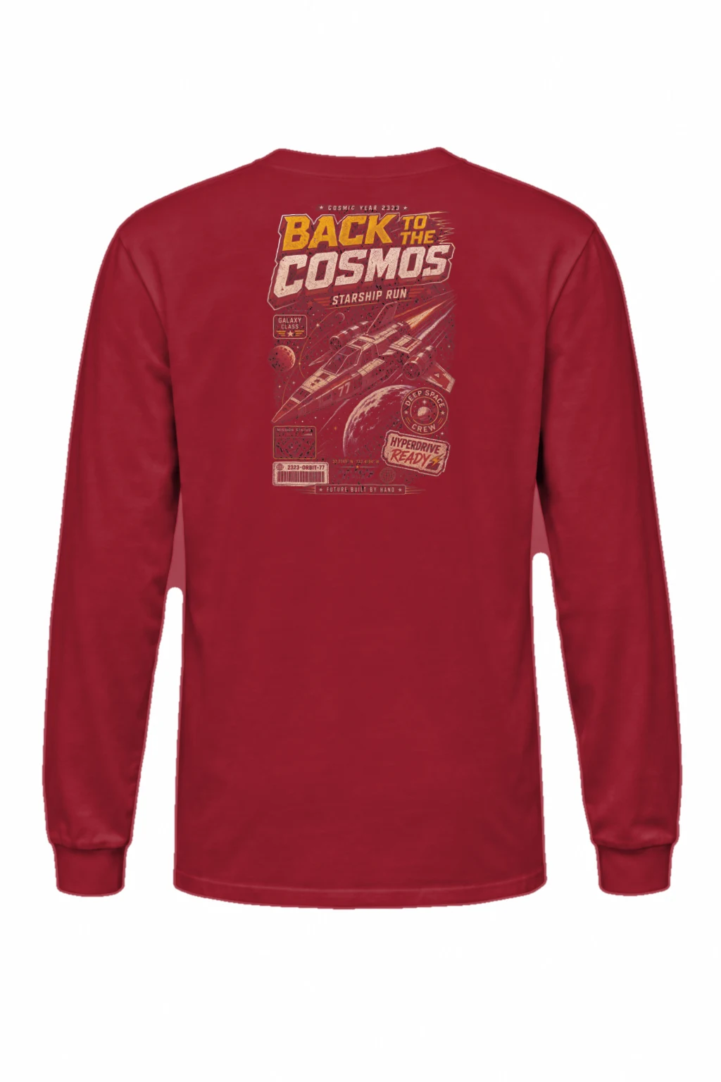 "Comet Time Machine" Unisex Longsleeve T-shirt | Gildan 2400