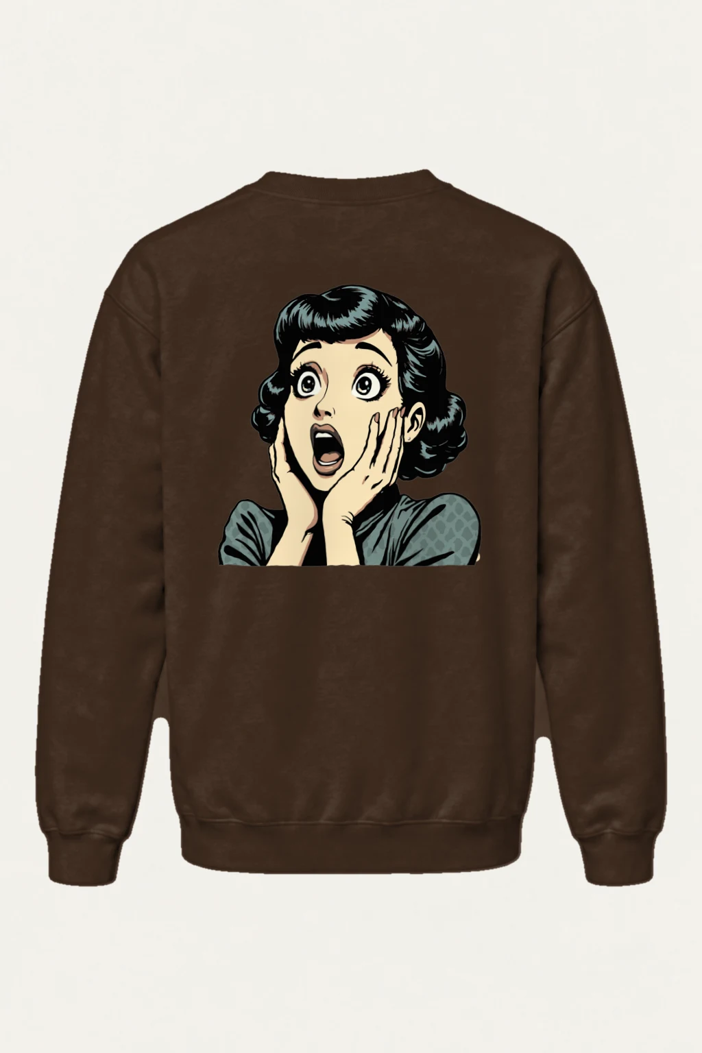 "Comic Shock" Heavy Blend Unisex Crewneck Sweatshirt | Gildan 18000