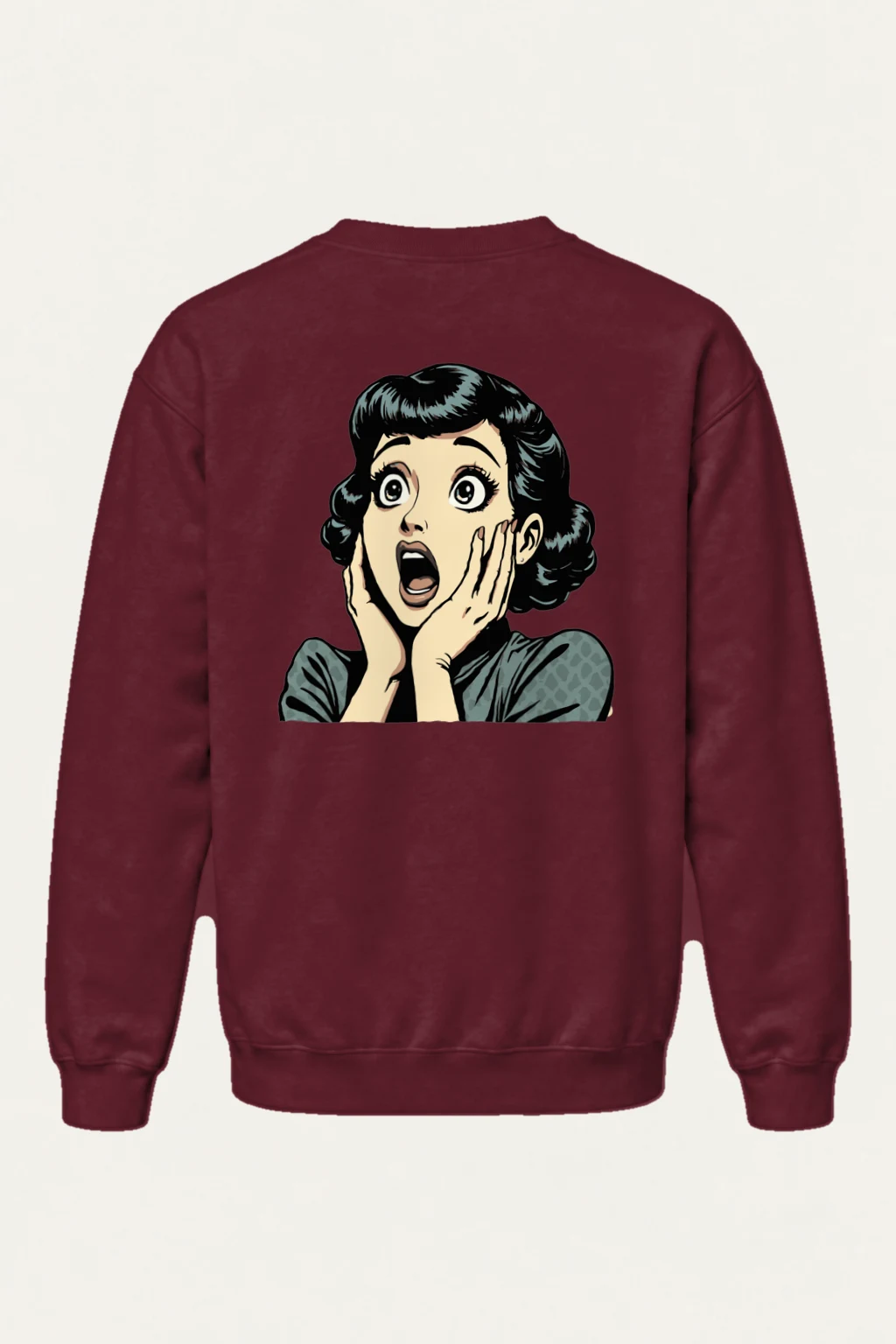 "Comic Shock" Heavy Blend Unisex Crewneck Sweatshirt | Gildan 18000