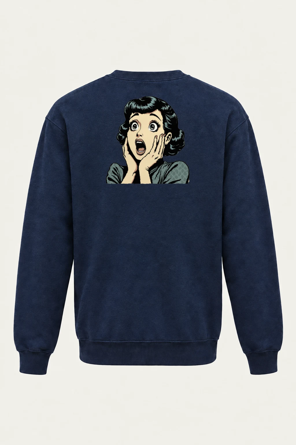 "Comic Shock" Heavy Blend Unisex Crewneck Sweatshirt | Gildan 18000