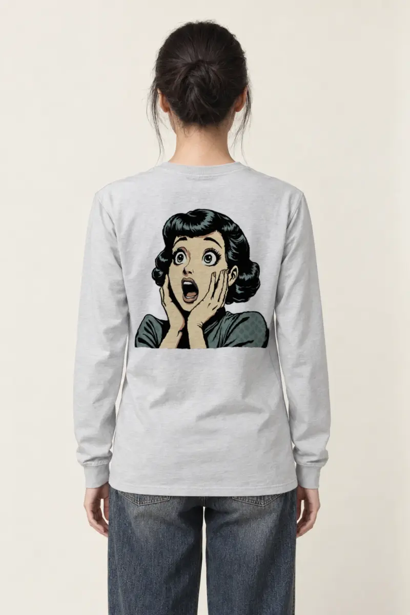 "Comic Shock" Unisex Longsleeve T-shirt