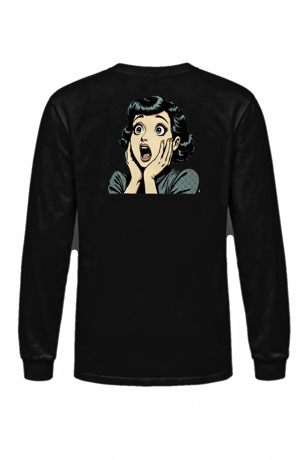 "Comic Shock" Unisex Longsleeve T-shirt | Gildan 2400