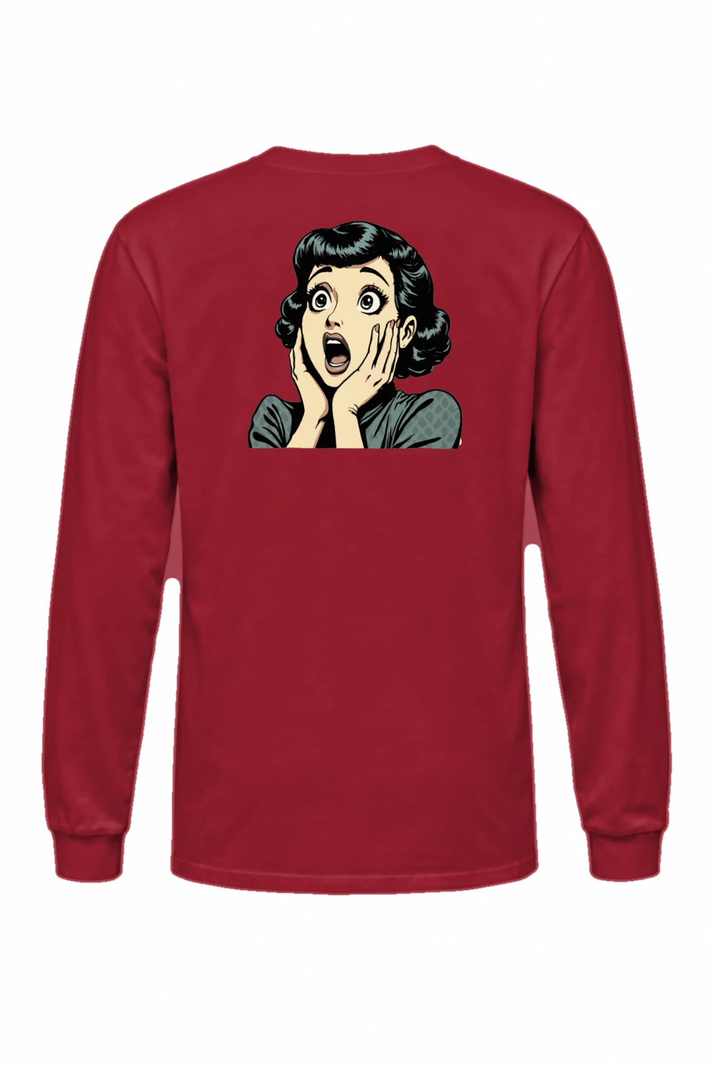 "Comic Shock" Unisex Longsleeve T-shirt | Gildan 2400