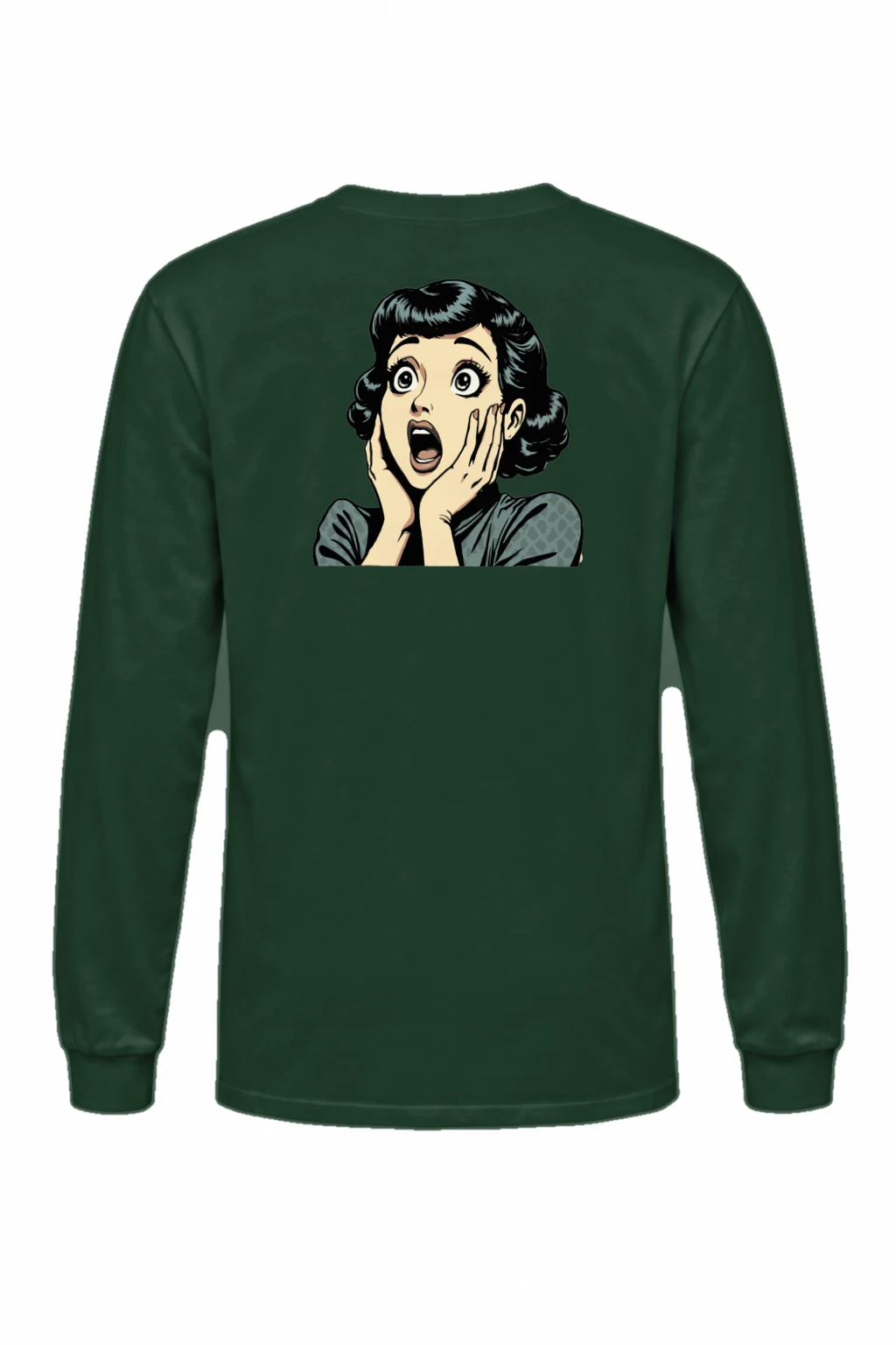 "Comic Shock" Unisex Longsleeve T-shirt | Gildan 2400