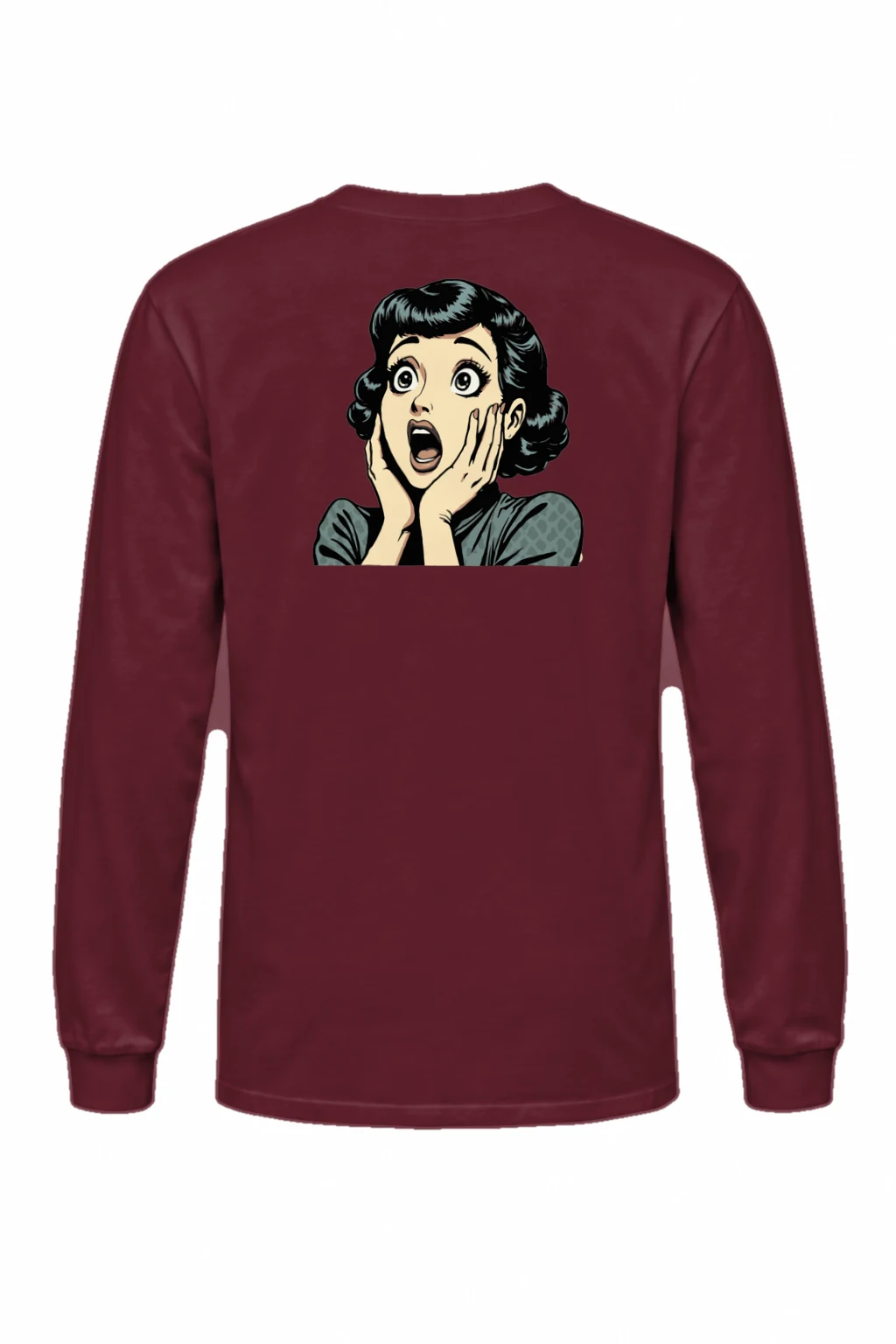 "Comic Shock" Unisex Longsleeve T-shirt | Gildan 2400