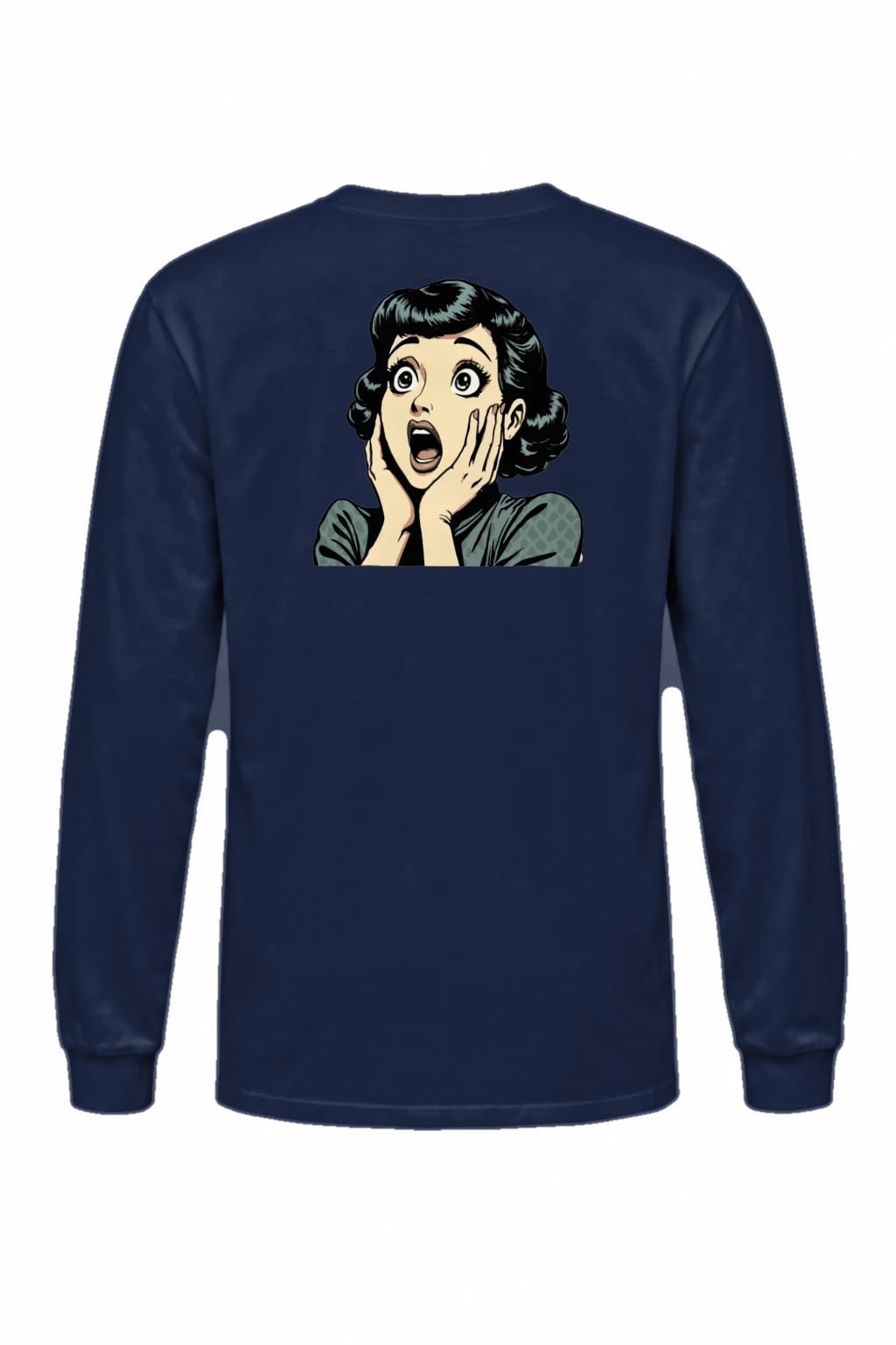 "Comic Shock" Unisex Longsleeve T-shirt | Gildan 2400