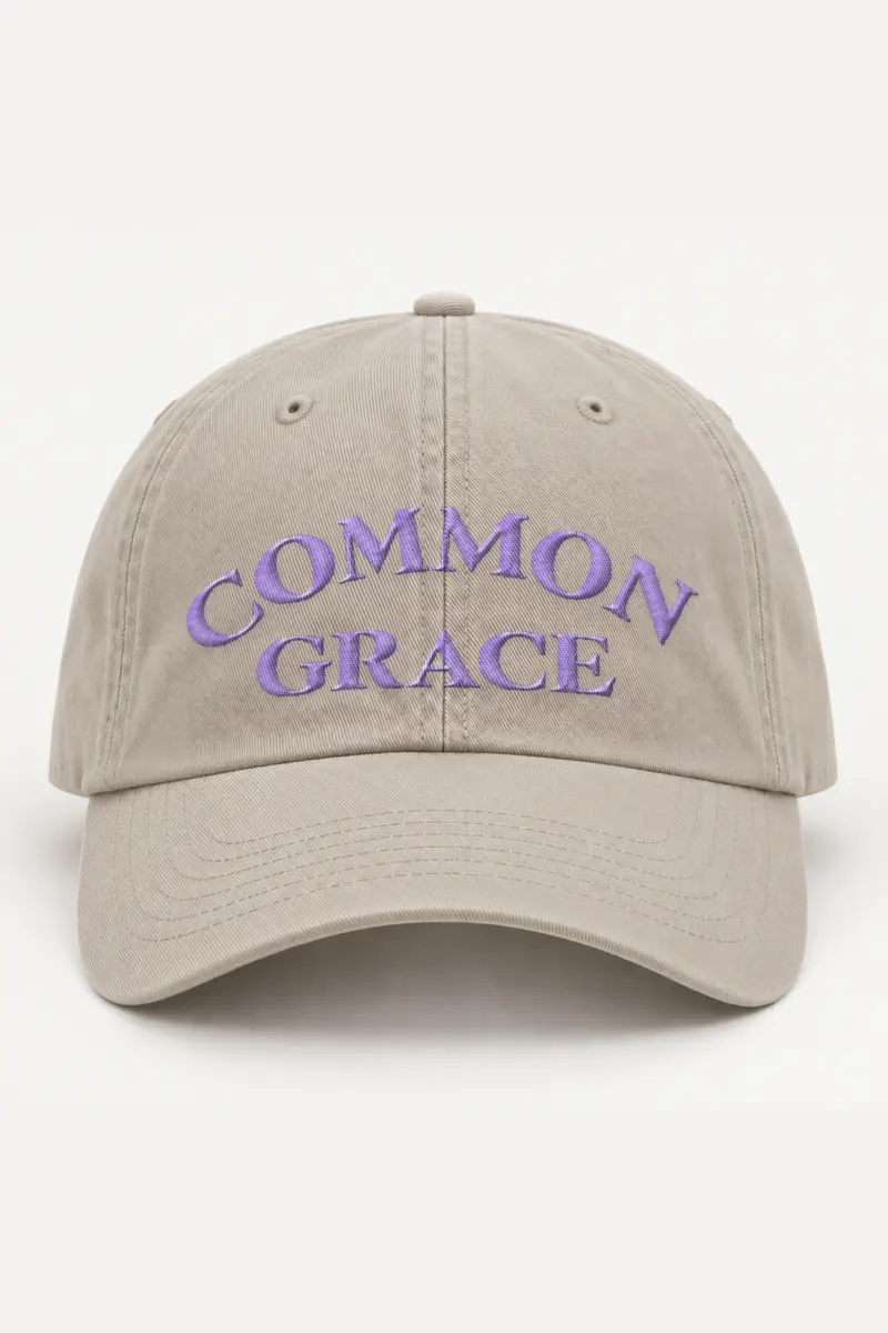 "Common Grace" Classic Dad Hat · Embroidered