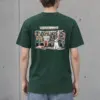 "Commute In Contrast" Heavyweight Unisex Crewneck T-shirt