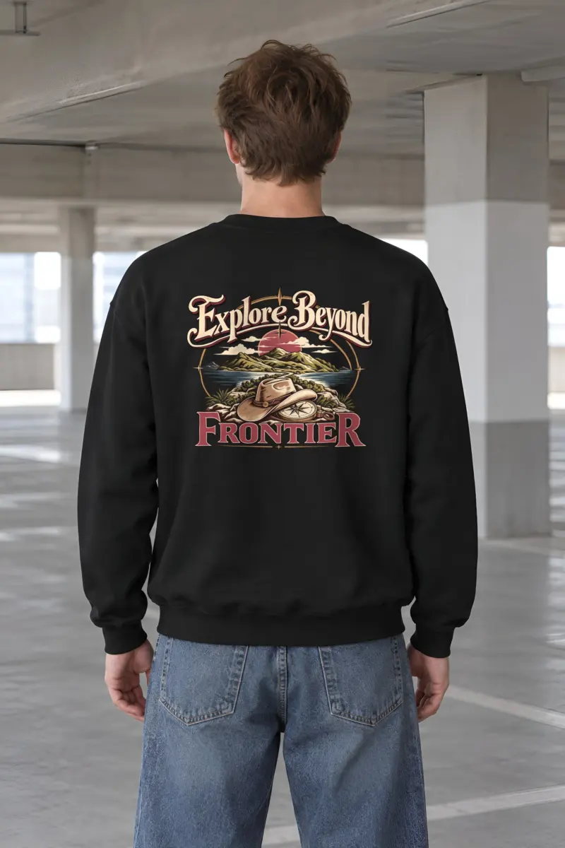 "Compass Range" Heavy Blend Unisex Crewneck Sweatshirt