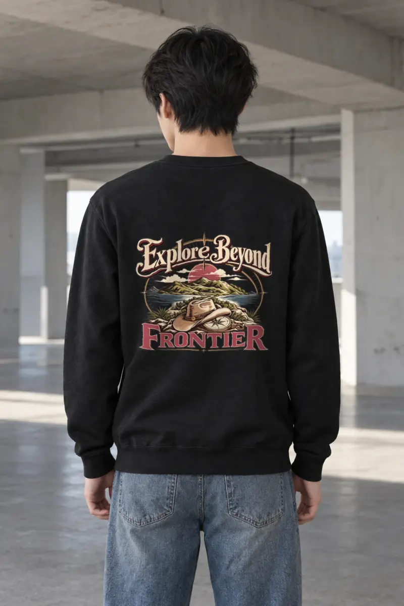 "Compass Range" Heavy Blend Unisex Crewneck Sweatshirt